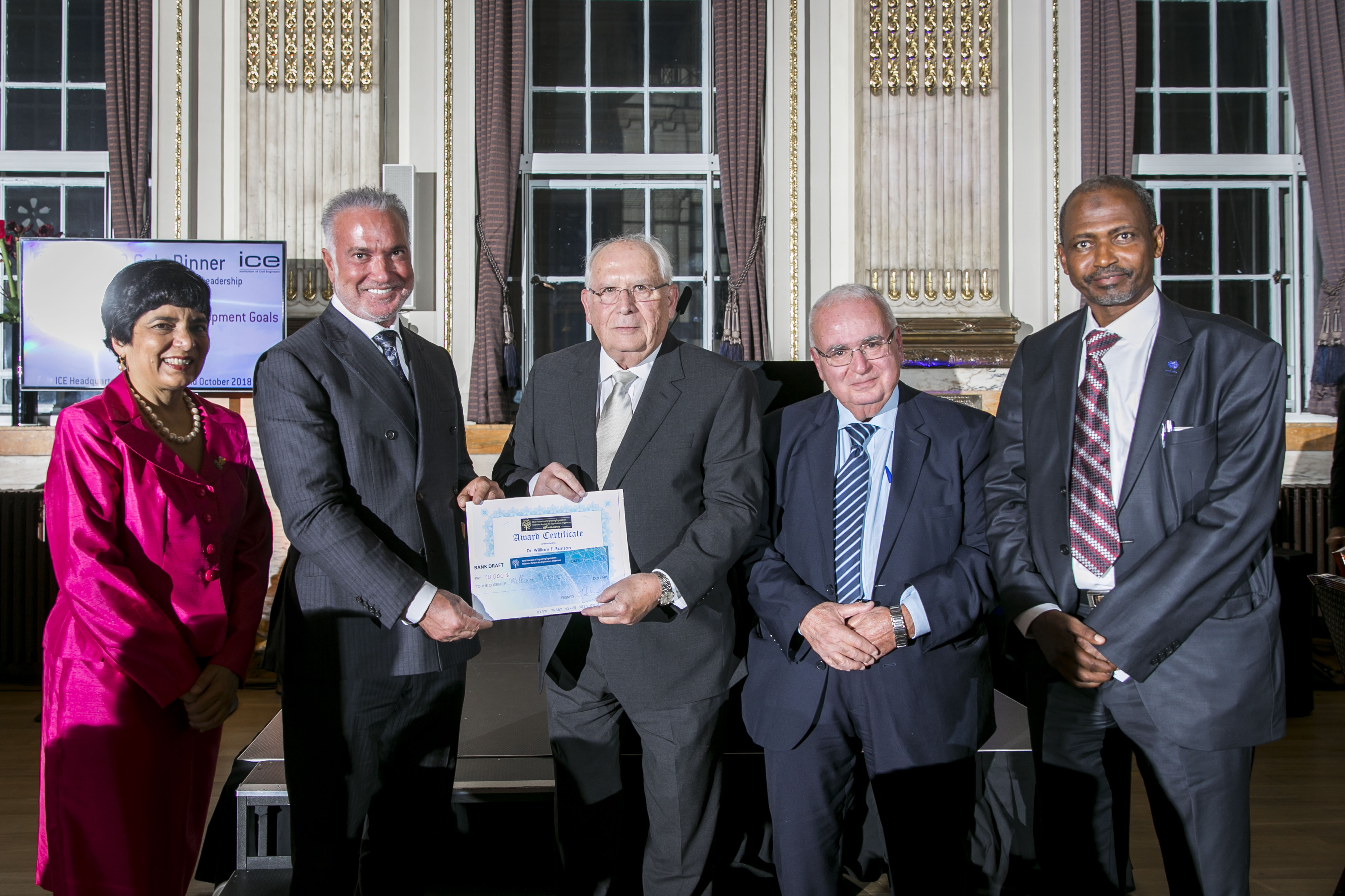 Winner of Inaugural Dr. Zuheir Alami Award