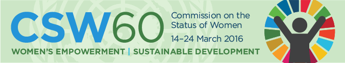 WFEO at the UN CSW60 - Commission on the Status of Women