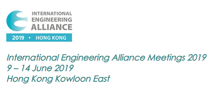 WFEO participation at the International Engineering Alliance Meetings 2019