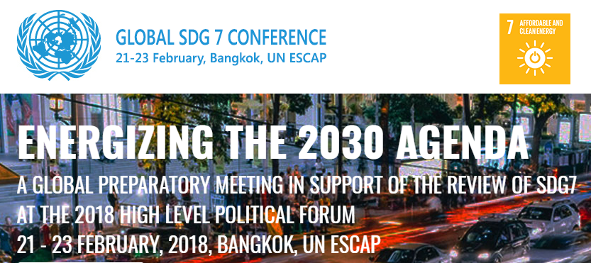 Report of the Global SDG 7 Conference on Energy