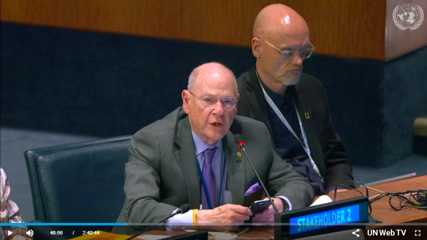 Reginald Vachon intervention in STI Forum 2019 Session 3: Science, Technology and Innovation for education and decent work for the future