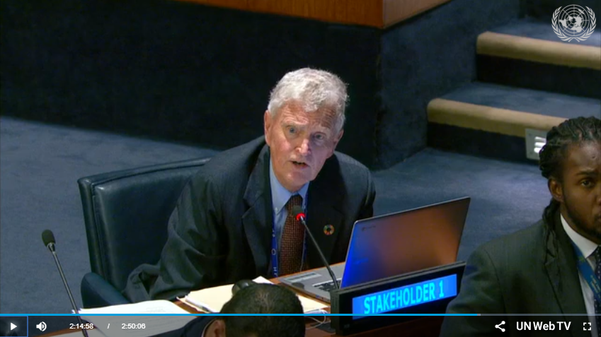 William Kelly intervention in STI Forum 2019 Session 6: STI for inclusive and equitable societies